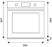 Духовой шкаф Bertazzoni F6011PROPLN/23 фото 4 в Санкт-Петербурге