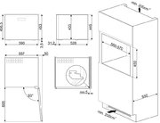 Встраиваемый винный шкаф Smeg CVI121G фото 4 в Санкт-Петербурге