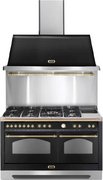 Вытяжка Lofra DOLCEVITA 150 BLACK MATT & BRASS фото 4 в Санкт-Петербурге