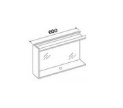 Модуль с вырезом под смеситель Falmec BROOKLYN 60 KACL.1060#NF фото 3 в Санкт-Петербурге