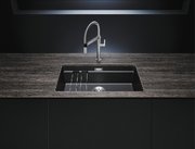 Мойка Blanco Etagon 700-U Silgranit черный клапан-автомат InFino 525891 фото 3 в Санкт-Петербурге