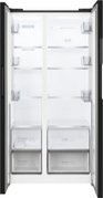 Отдельностоящий холодильник с инвертором Weissgauff WSBS 550 Built-in NoFrost Inverter Black фото 4 в Санкт-Петербурге