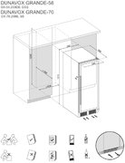 Винный шкаф Dunavox DX-70.258SS фото 3 в Санкт-Петербурге