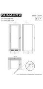 Винный шкаф Dunavox DX-119.386DSS фото 2 в Санкт-Петербурге