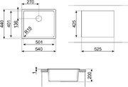 Мойка Смег VFU50SFR фото 2 в Санкт-Петербурге Мойка Smeg VFU50SFR фото 2 в Санкт-Петербурге