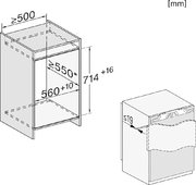 Встраиваемый морозильник Miele FNS 7040 D фото 3 в Санкт-Петербурге