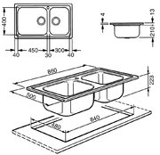 Мойка Смег LG862 фото 2 в Санкт-Петербурге Мойка Smeg LG862 фото 2 в Санкт-Петербурге