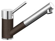 Смеситель Бланко Antas-S chrome/Silgranit кофе фото в Санкт-Петербурге Смеситель Blanco Antas-S chrome/Silgranit кофе фото в Санкт-Петербурге
