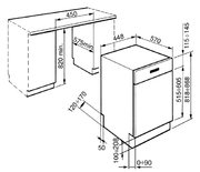 Посудомоечная машина Smeg PLA4645X7 фото 3 в Санкт-Петербурге