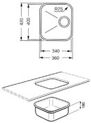 Мойка Смег BST34 фото 2 в Санкт-Петербурге Мойка Smeg BST34 фото 2 в Санкт-Петербурге
