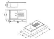 Мойка Смег LSEQ861A фото 2 в Санкт-Петербурге Мойка Smeg LSEQ861A фото 2 в Санкт-Петербурге