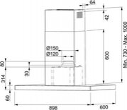 Вытяжка Franke FCR 925 I TC BK XS фото 2 в Санкт-Петербурге