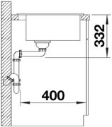 Мойка BLANCO NAYA 5 Silgranit антрацит фото 4 в Санкт-Петербурге Мойка BLANCO NAYA 5 Silgranit антрацит фото 4 в Санкт-Петербурге