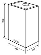 Вытяжка Smeg KQ45X фото 3 в Санкт-Петербурге