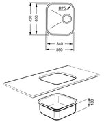 Мойка Смег UM34 фото 2 в Санкт-Петербурге Мойка Smeg UM34 фото 2 в Санкт-Петербурге