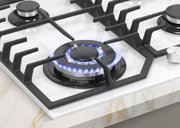 Газовая варочная панель из закаленного стекла Zigmund Shtain M 32.6 W фото 3 в Санкт-Петербурге