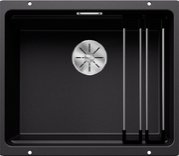 Мойка Blanco ETAGON 500-U SILGRANIT PuraDur 525887 черный фото в Санкт-Петербурге