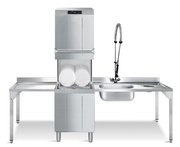 Купольная посудомоечная машина Smeg HTY520D фото 4 в Санкт-Петербурге