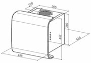 Вытяжка Faber CARRE' X F42 фото 2 в Санкт-Петербурге