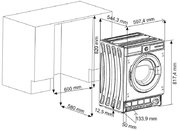 Встраиваемая стиральная машина Vestfrost VF714BI03W фото 4 в Санкт-Петербурге