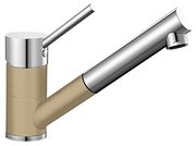 Смеситель Бланко Antas-S chrome/Silgranit шампань фото в Санкт-Петербурге Смеситель Blanco Antas-S chrome/Silgranit шампань фото в Санкт-Петербурге