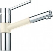 Смеситель Франке Landy 350 выдвижной шланг хром/ваниль фото в Санкт-Петербурге Смеситель Franke Landy 350 выдвижной шланг хром/ваниль фото в Санкт-Петербурге