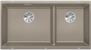 Мойка Blanco SUBLINE 480/320-U серый бежевый клапан-автомат InFino 523591