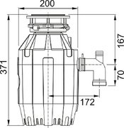 Измельчитель пищевых отходов Franke TE-75 фото 2 в Санкт-Петербурге