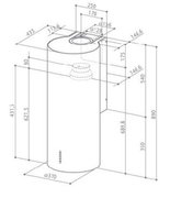 Вытяжка Faber Eclipse EG8 X A37 фото 2 в Санкт-Петербурге