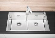 Мойка Blanco Claron 400/400-IF/N нержавеющая сталь фото 2 в Санкт-Петербурге