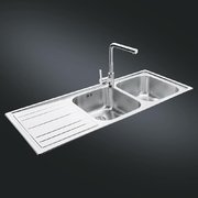 Мойка Смег LE116S-2 фото 2 в Санкт-Петербурге Мойка Smeg LE116S-2 фото 2 в Санкт-Петербурге