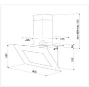 Вытяжка Teka DVT 90 HP WHITE фото 2 в Санкт-Петербурге