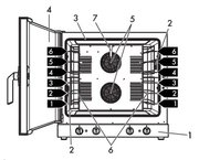 Конвекционная печь Smeg ALFA625HR-2 фото 3 в Санкт-Петербурге