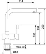 Смеситель Франке Atlas нержавеющая сталь фото 2 в Санкт-Петербурге Смеситель Franke Atlas нержавеющая сталь фото 2 в Санкт-Петербурге