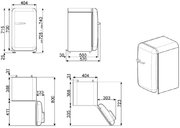 Мини-бар Smeg FAB5RBL3 фото 3 в Санкт-Петербурге