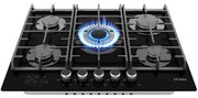 Газовая варочная панель Haier HHX-G75CWSB фото 4 в Санкт-Петербурге