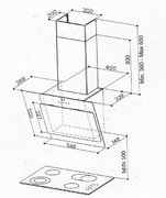 Вытяжка Faber Cocktail XS WH A55 фото 4 в Санкт-Петербурге
