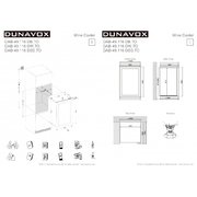 Винный шкаф Dunavox DAB-49.116DB.TO фото 3 в Санкт-Петербурге
