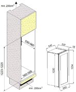 Винный шкаф Climadiff AV93X3ZI/1 фото 2 в Санкт-Петербурге