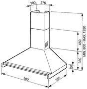 Вытяжка Smeg KD90RW-2 фото 3 в Санкт-Петербурге