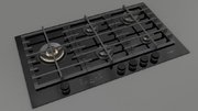 Варочная панель Fulgor Milano FCLH 905 G T WK BK фото 3 в Санкт-Петербурге