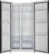 Холодильник Hyundai CS6503FV белое стекло фото 3 в Санкт-Петербурге