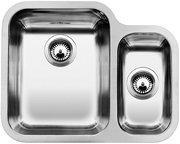 Мойка Blanco Ypsilon 550-U чаша слева, клапан-автомат нержавеющая сталь фото 3 в Санкт-Петербурге