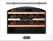 Встраиваемый винный шкаф Lofra ZBRBP24M/R CANTINA 24 PERLA CROMO фото в Санкт-Петербурге