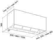 Вытяжка Falmec Integrata 60 ix (600) фото 4 в Санкт-Петербурге