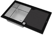 Врезная раковина Тека Diamond RS15 1B 1D 86 BLACK фото 4 в Санкт-Петербурге Врезная раковина Teka Diamond RS15 1B 1D 86 BLACK фото 4 в Санкт-Петербурге