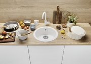 Смеситель Blanco MIDA Silgranit вулканический серый 526965 фото 3 в Санкт-Петербурге