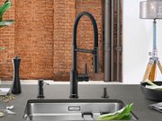 Дозатор для жидкого мыла Blanco Lato 525789 черный матовый фото 4 в Санкт-Петербурге