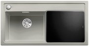 Мойка Blanco ZENAR XL 6 S чаша слева, доска стекло клапан-автомат InFino® жемчужный фото в Санкт-Петербурге