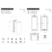 Винный шкаф Dunavox DAB-114.288DB.TO фото 3 в Санкт-Петербурге